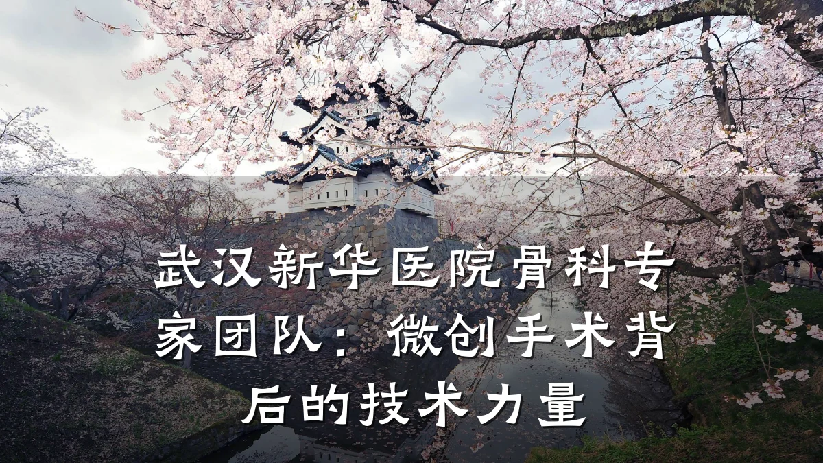 武汉新华医院骨科专家团队:微创手术背后的技术力量