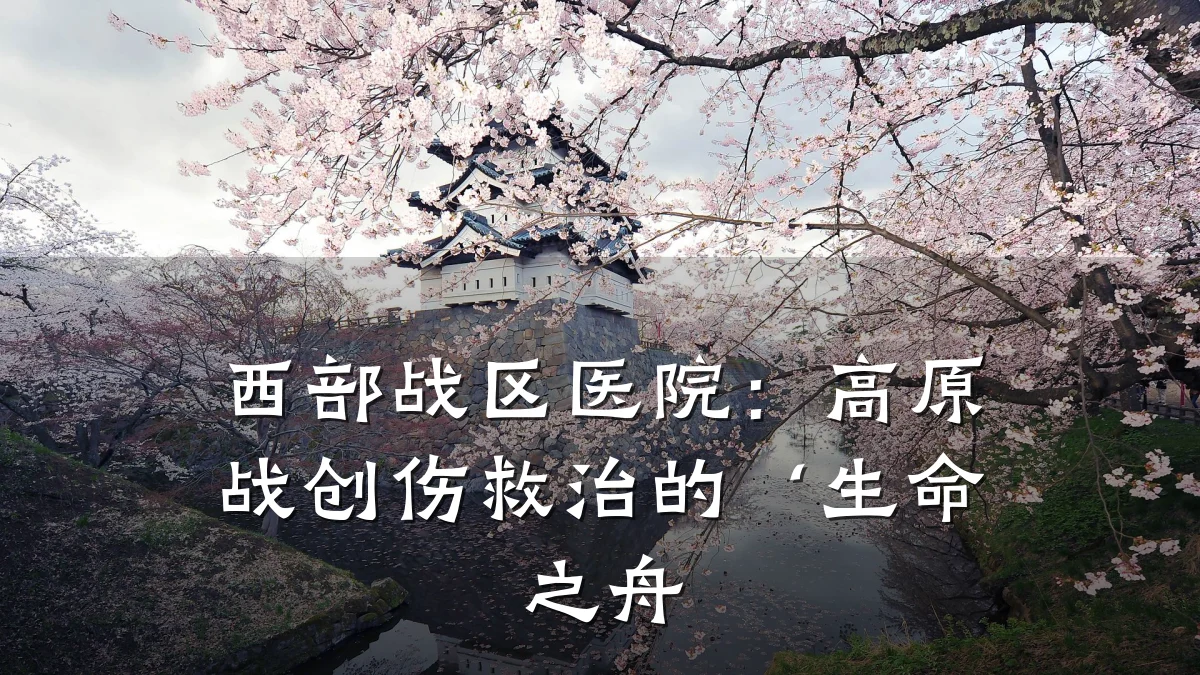西部战区医院:高原战创伤救治的‘生命之舟