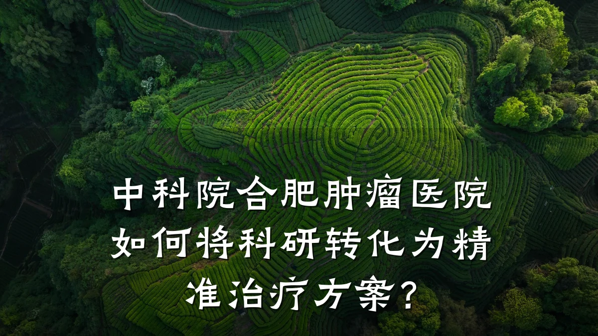中科院合肥肿瘤医院如何将科研转化为精准治疗方案?