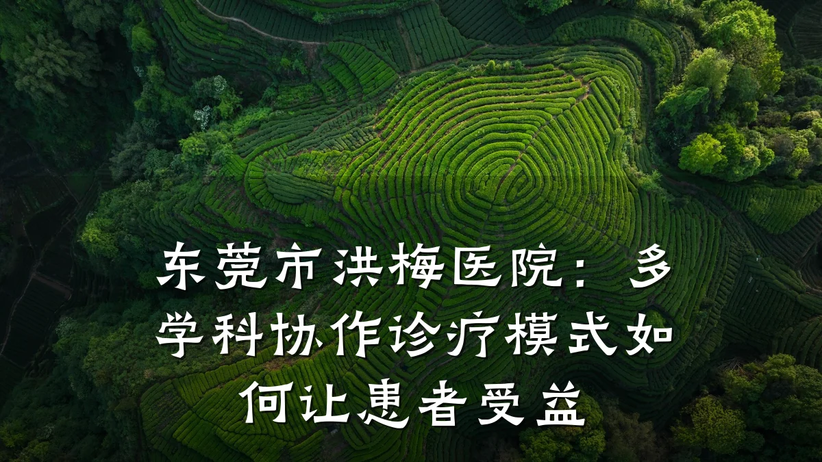 东莞市洪梅医院：多学科协作诊疗模式如何让患者受益