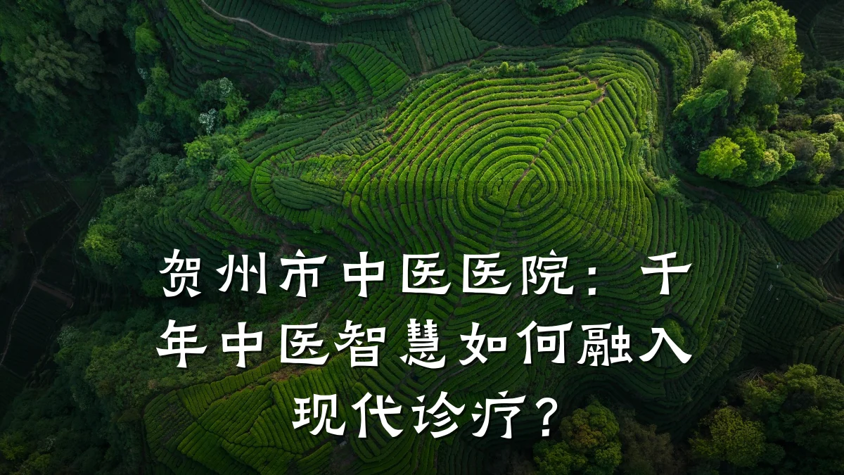 贺州市中医医院:千年中医智慧如何融入现代诊疗?