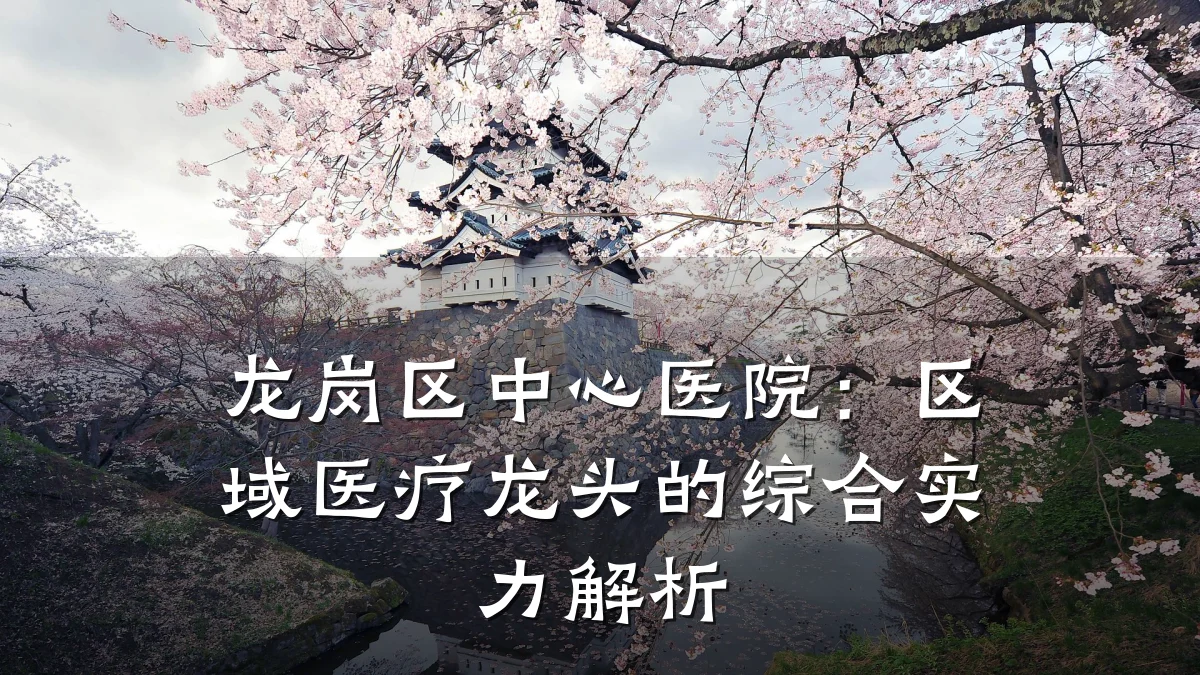 龙岗区中心医院:区域医疗龙头的综合实力解析