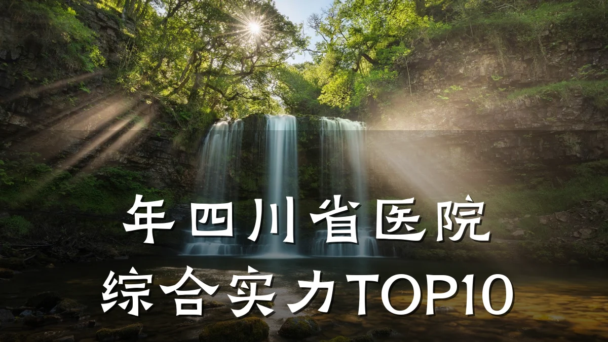 年四川省医院综合实力TOP10
