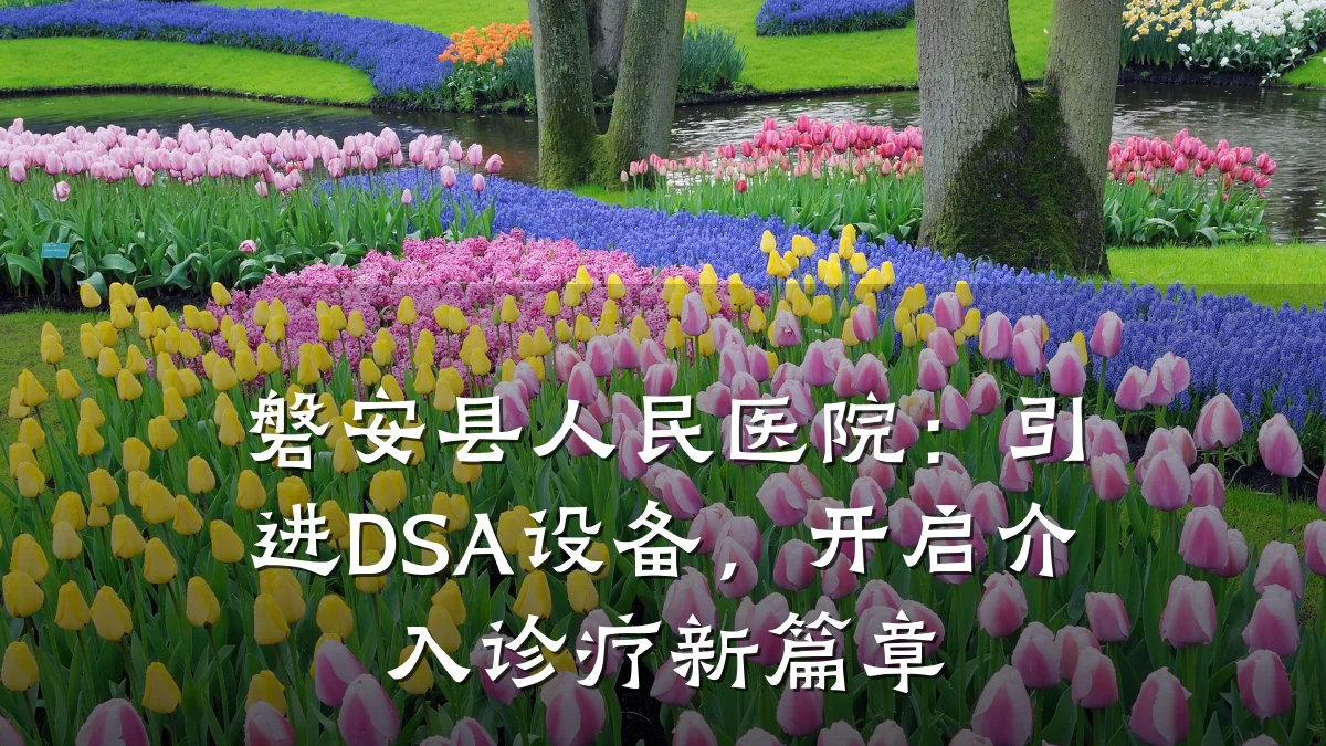 磐安县人民医院:引进DSA设备,开启介入诊疗新篇章