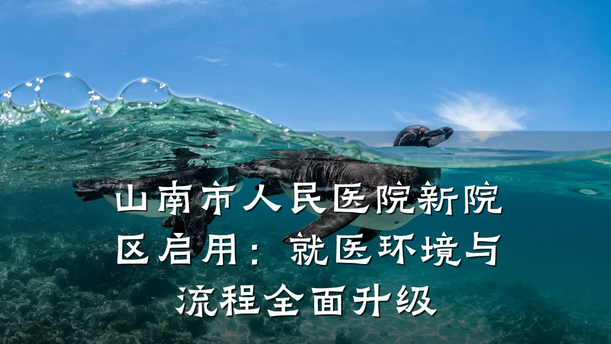 山南市人民医院新院区启用：就医环境与流程全面升级