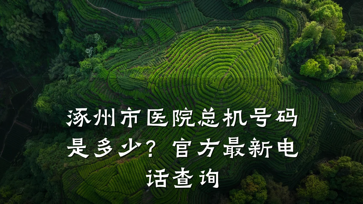 涿州市医院总机号码是多少？官方最新电话查询
