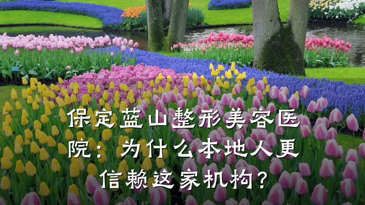 保定蓝山整形美容医院：为什么本地人更信赖这家机构？