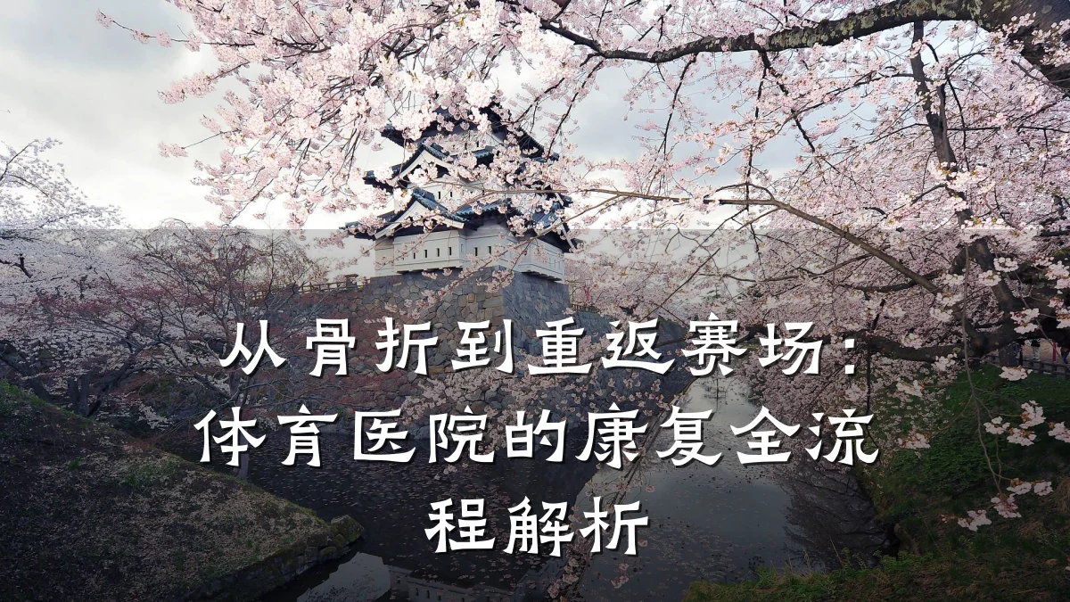从骨折到重返赛场:体育医院的康复全流程解析