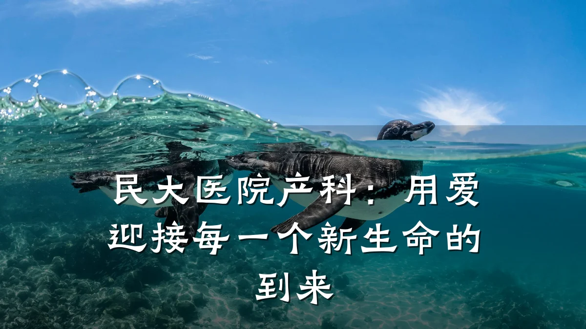 民大医院产科:用爱迎接每一个新生命的到来