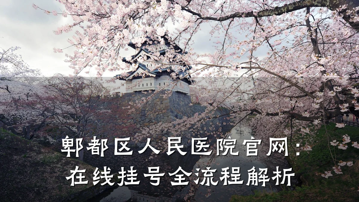 郫都区人民医院官网:在线挂号全流程解析