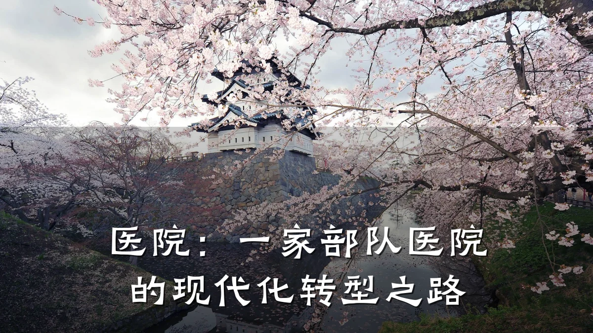 医院:一家部队医院的现代化转型之路