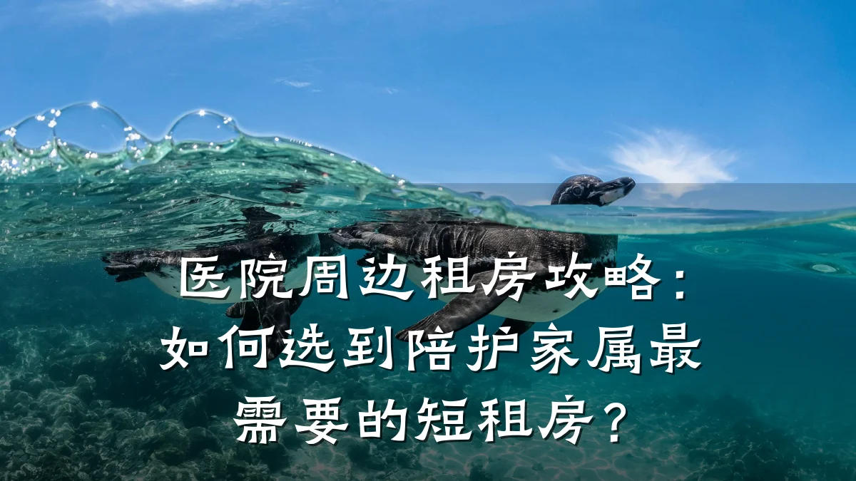 医院周边租房攻略：如何选到陪护家属最需要的短租房？