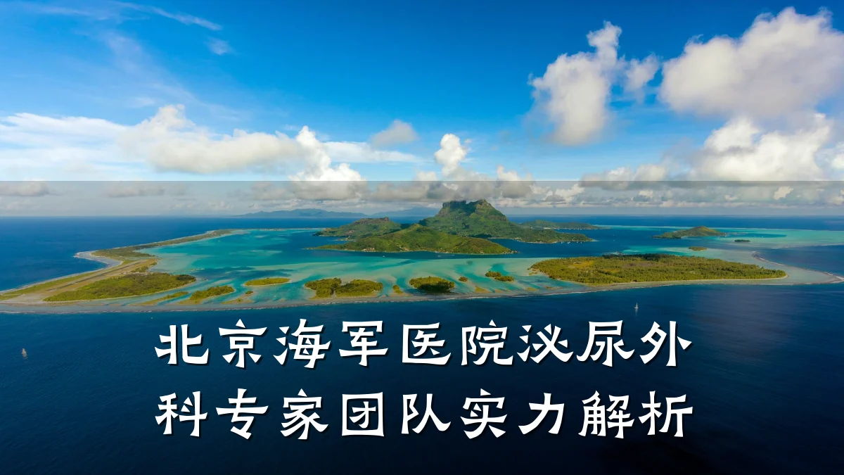 北京海军医院泌尿外科专家团队实力解析