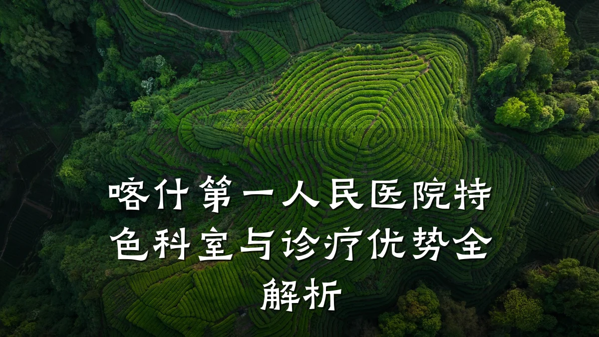 喀什第一人民医院特色科室与诊疗优势全解析