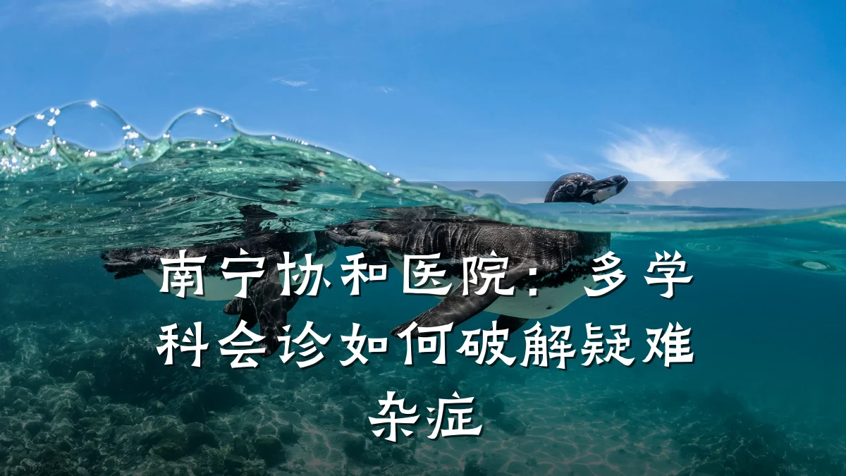 南宁协和医院：多学科会诊如何破解疑难杂症