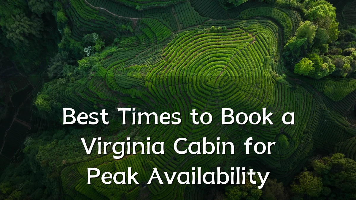 Best Times to Book a Virginia Cabin for Peak Availability