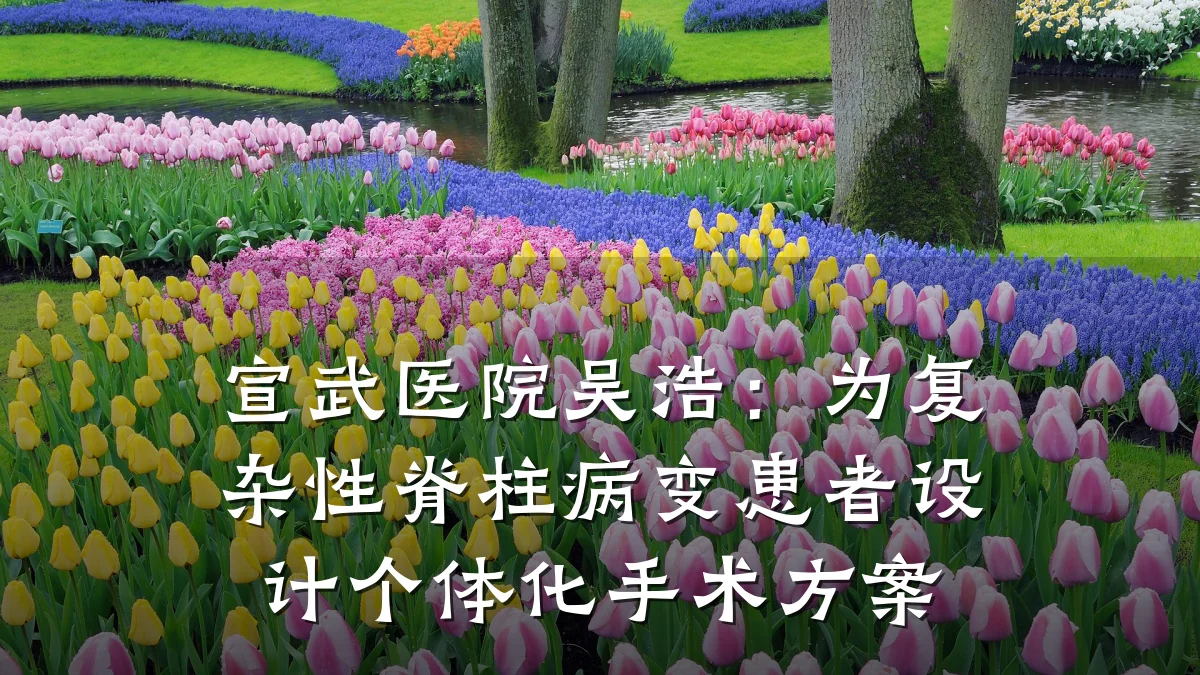 宣武医院吴浩：为复杂性脊柱病变患者设计个体化手术方案