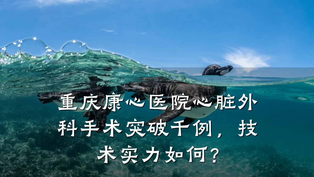 重庆康心医院心脏外科手术突破千例,技术实力如何?