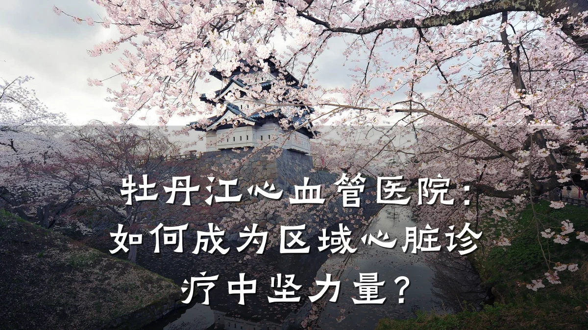 牡丹江心血管医院:如何成为区域心脏诊疗中坚力量?