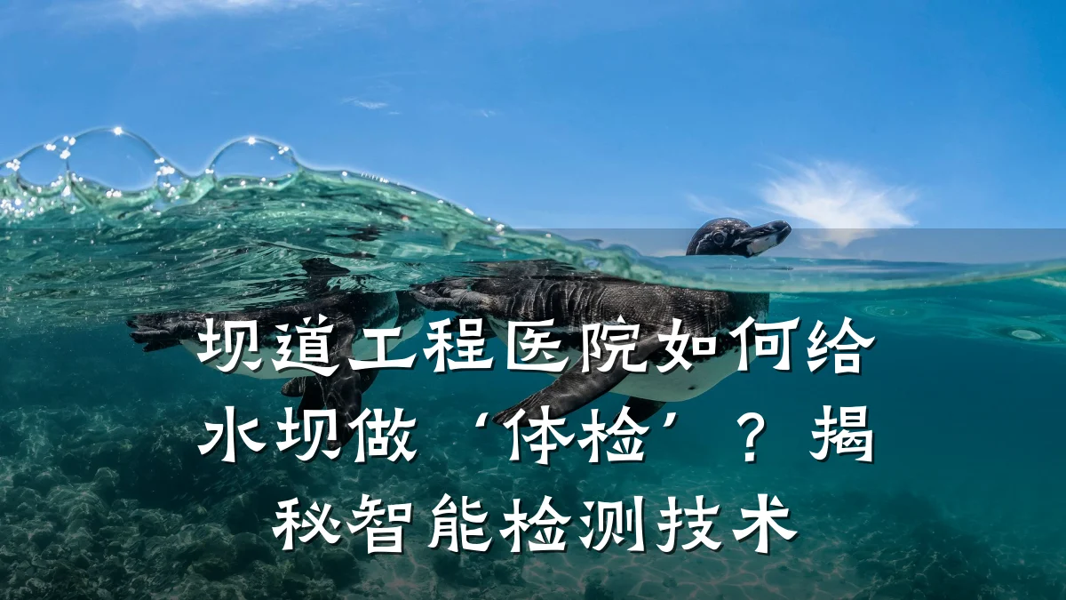 坝道工程医院如何给水坝做‘体检’?揭秘智能检测技术