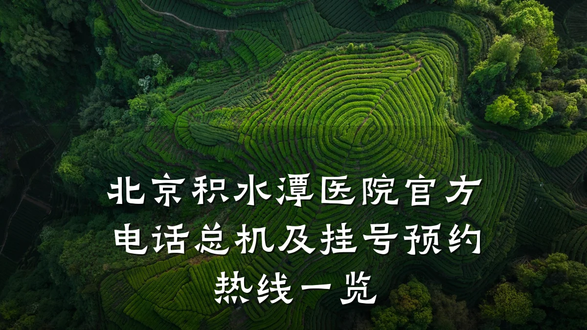 北京积水潭医院官方电话总机及挂号预约热线一览
