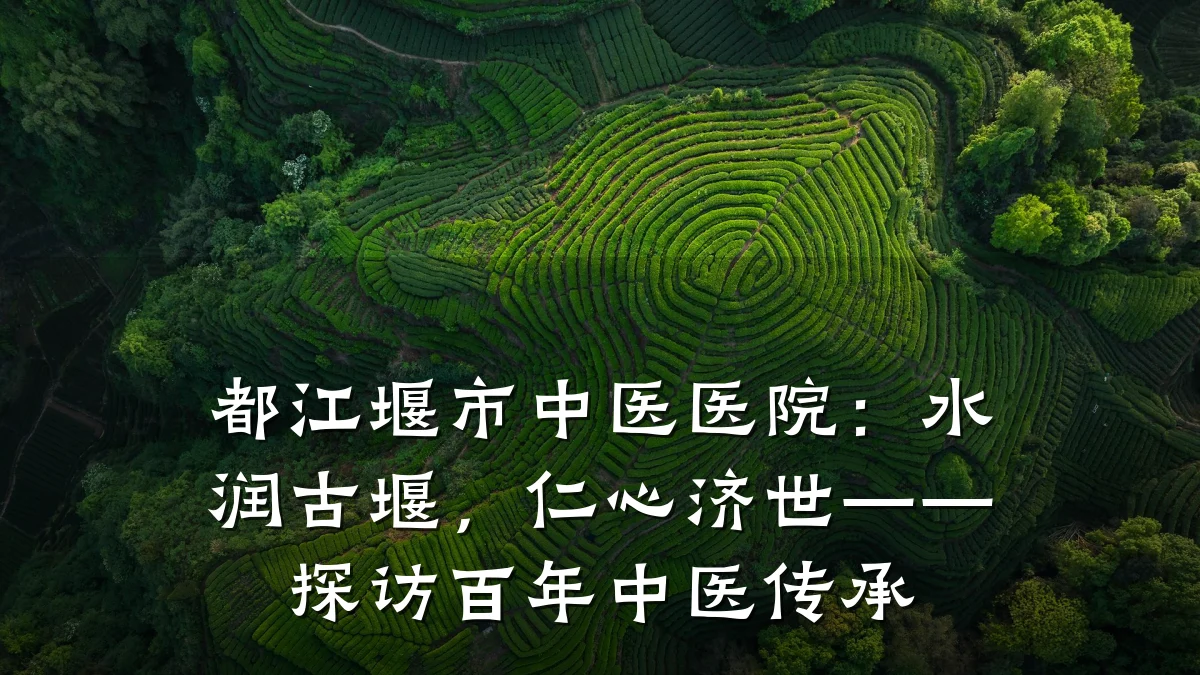 都江堰市中医医院:水润古堰,仁心济世——探访百年中医传承