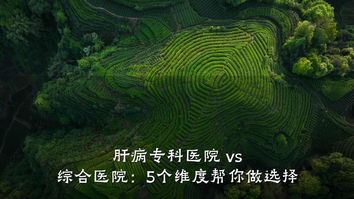 肝病专科医院 vs 综合医院:5个维度帮你做选择