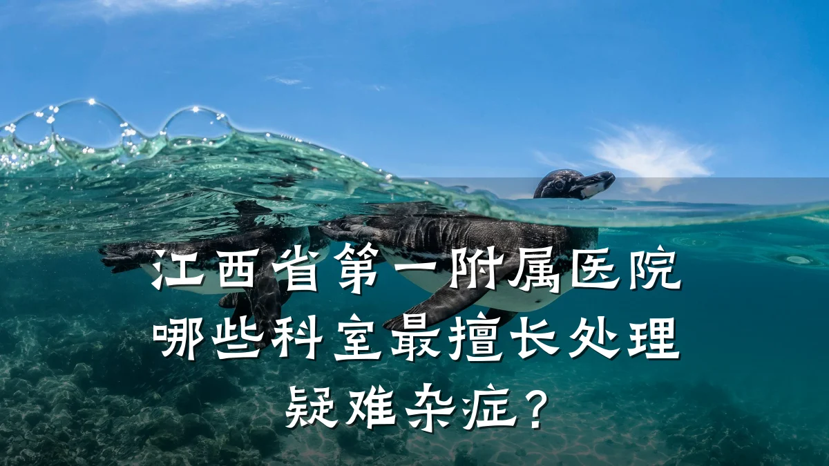 江西省第一附属医院哪些科室最擅长处理疑难杂症?