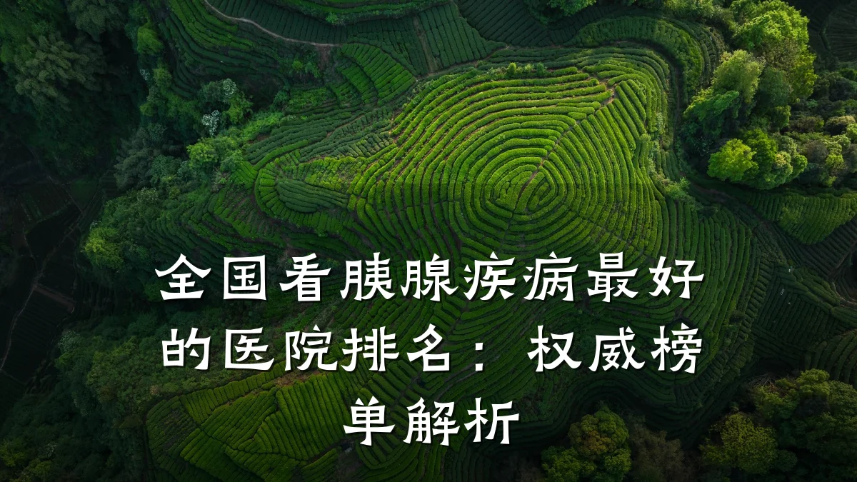 全国看胰腺疾病最好的医院排名:权威榜单解析