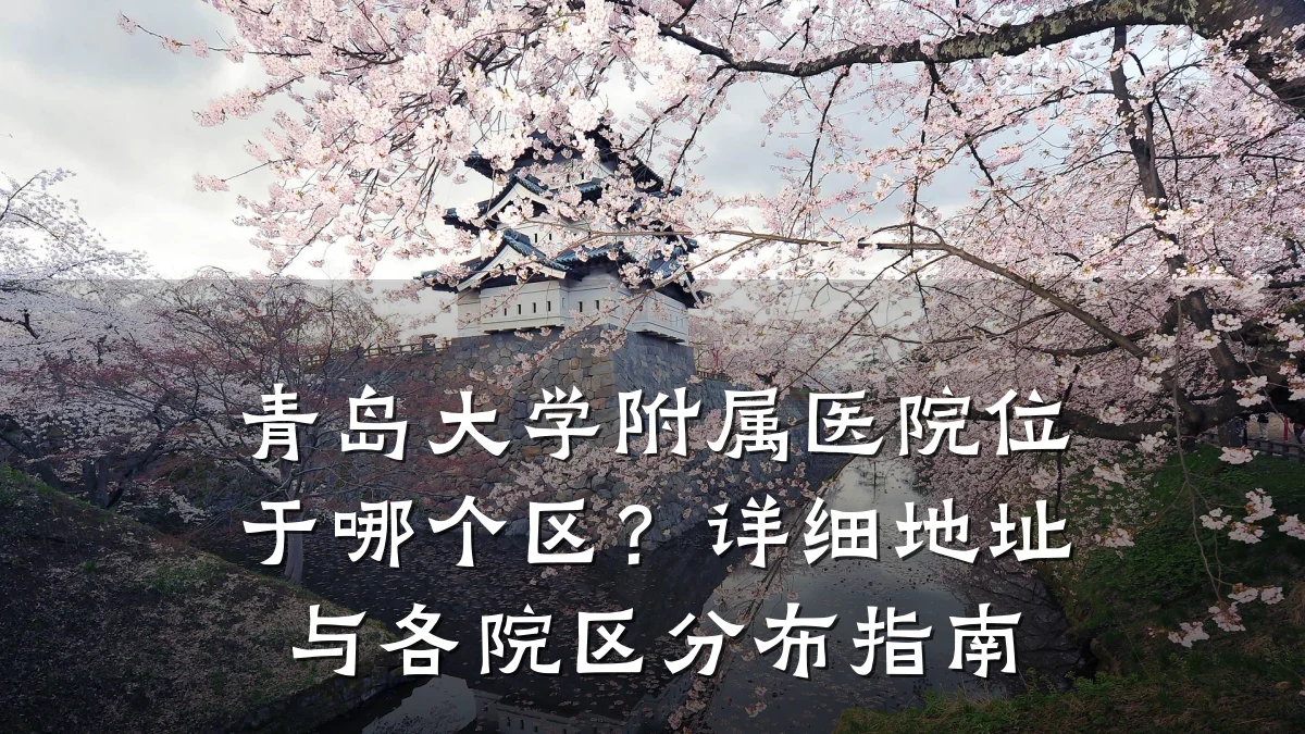 青岛大学附属医院位于哪个区？详细地址与各院区分布指南
